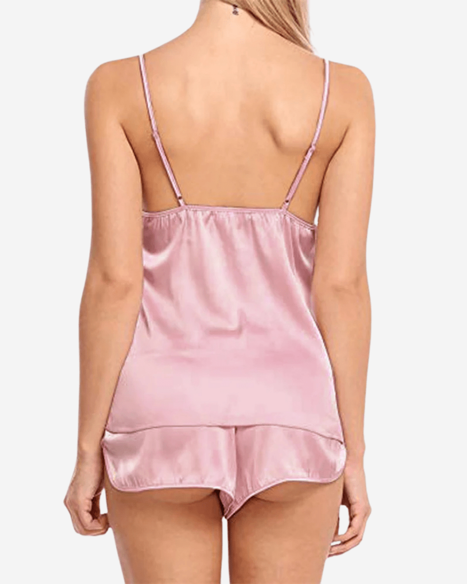 Ensemble de nuit Nuisette & Short en Satin - MyJolieNuisette